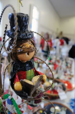 Christmas Faire
Too early for Christmas shopping? Not for these Mattapoisett residents. Folks stopped by the Mattapoisett Congregational Church's annual Christmas Faire for unique gifts on November 12, 2011. Photo by Felix Perez.
