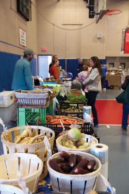 Winter Farmer’s Market
Winter is over, and the indoor Winter Farmer’s Market season almost is, too. There is one more left before the regular outdoor seasonal farmer’s market starts up again on Tuesday, June 2 outside the Old Rochester Regional Junior High School. Photos by Colin Veitch
