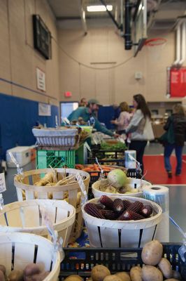 Winter Farmer’s Market
Winter is over, and the indoor Winter Farmer’s Market season almost is, too. There is one more left before the regular outdoor seasonal farmer’s market starts up again on Tuesday, June 2 outside the Old Rochester Regional Junior High School. Photos by Colin Veitch
