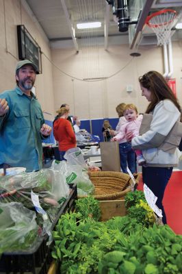 Winter Farmer’s Market
Winter is over, and the indoor Winter Farmer’s Market season almost is, too. There is one more left before the regular outdoor seasonal farmer’s market starts up again on Tuesday, June 2 outside the Old Rochester Regional Junior High School. Photos by Colin Veitch
