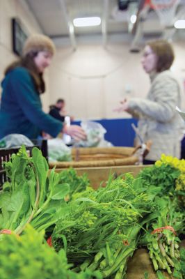 Winter Farmer’s Market
Winter is over, and the indoor Winter Farmer’s Market season almost is, too. There is one more left before the regular outdoor seasonal farmer’s market starts up again on Tuesday, June 2 outside the Old Rochester Regional Junior High School. Photos by Colin Veitch
