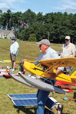 John Nicolaci Memorial Float Fly
The John Nicolaci Memorial Float Fly drew model airplanes of various shapes and sizes on August 19 at Mary’s Pond in Rochester. Photos by Mick Colageo. August 24, 2023 edition
