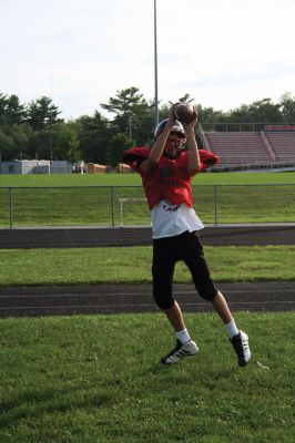 Old Rochester Regional Youth Football
The Old Rochester Regional Youth Football teams are hitting the fields hard in order to prepare for their upcoming 2012 season.  This year marks the seventh year for the program.  With over 150 players in the program, there are six teams and a dedicated staff of coaches and parents for a support system.  The Bulldogs will play their first game on Labor Day Weekend.  Pictures by Katy Fitzpatrick. 
