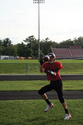 Old Rochester Regional Youth Football
The Old Rochester Regional Youth Football teams are hitting the fields hard in order to prepare for their upcoming 2012 season.  This year marks the seventh year for the program.  With over 150 players in the program, there are six teams and a dedicated staff of coaches and parents for a support system.  The Bulldogs will play their first game on Labor Day Weekend.  Pictures by Katy Fitzpatrick. 
