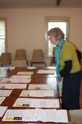 Amnesty International
Charlotte Purrington and  Deena Kinsky from the Mattapoisett Friends Meeting House participated in Amnesty International’s Write for Rights campaign on Sunday, January 18. Photos by Marliou Newell
