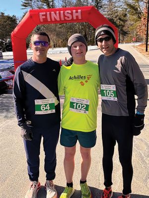 Frosty Runner Road Race
The Frosty Runner Road Race was held in Rochester on January 25. Photo by Robert Pina.
