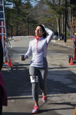 Frosty Runner Road Race
Runners who participated in the third annual Frosty Runner Road Race enjoyed spring-like weather, perfect for a 10 mile or 3 mile run through the neighborhoods of Rochester. The two separate races were run simultaneously, beginning and ending at Old Colony Regional Vocational Technical High School on Saturday February 1. The race was rescheduled from January 25, when the weather was a little too frosty for the event. Photo by Jean Perry
