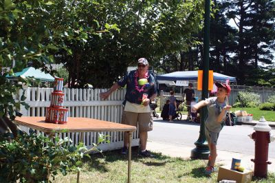 Super Duper Fun Fair
Saturday, July 30, was the day of the annual Super Duper Fun Fair, put on by the First Congregational Church of Marion. There were games, a white elephant, plant sale, book sale, antiques, food, and, of course, cotton candy. Photos by Jean Perry
