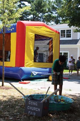 Super Duper Fun Fair
Saturday, July 30, was the day of the annual Super Duper Fun Fair, put on by the First Congregational Church of Marion. There were games, a white elephant, plant sale, book sale, antiques, food, and, of course, cotton candy. Photos by Jean Perry
