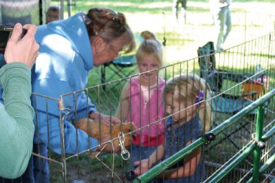 Grandparent's Day
It was a perfect autumn day for the SouthCoast Senior Resource Alliance Grandparents Day at Hiller Farm in Rochester on September 19. Children and their grandparents had fun playing bean-bag toss, bocce, posing with the Three Stooges, and more. The face-painting and petting zoo areas were a complete hit! Most importantly, the free event provided information to seniors on health services available in the SouthCoast area. Photo by Anne OBrien-Kakley
