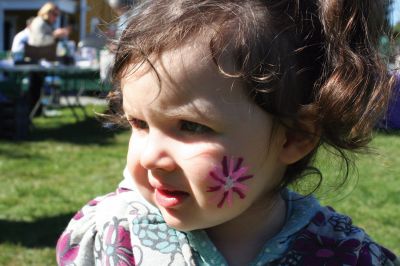 Grandparent's Day
It was a perfect autumn day for the SouthCoast Senior Resource Alliance Grandparents Day at Hiller Farm in Rochester on September 19. Children and their grandparents had fun playing bean-bag toss, bocce, posing with the Three Stooges, and more. The face-painting and petting zoo areas were a complete hit! Most importantly, the free event provided information to seniors on health services available in the SouthCoast area. Photo by Anne OBrien-Kakley
