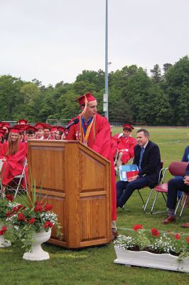 Tri-Town Graduation
The Tri-Towns saw high school graduations on the first three days of June, but Saturday’s blustery weather at Old Rochester was nothing like the sun-scorched conditions at Old Colony on Thursday and at Tabor Academy on Friday. Photos by Mick Colageo
