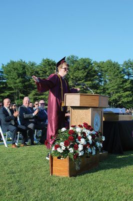 Tri-Town Graduation
The Tri-Towns saw high school graduations on the first three days of June, but Saturday’s blustery weather at Old Rochester was nothing like the sun-scorched conditions at Old Colony on Thursday and at Tabor Academy on Friday. Photos by Mick Colageo
