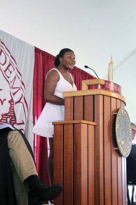 Tri-Town Graduation
The Tri-Towns saw high school graduations on the first three days of June, but Saturday’s blustery weather at Old Rochester was nothing like the sun-scorched conditions at Old Colony on Thursday and at Tabor Academy on Friday. Photos by Mick Colageo
