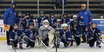 Gateway Youth Hockey
The Gladiators Mite C and House teams combined this past St. Patrick's Day to represent Gateway Youth Hockey in the 7th Annual BJHL Mite Jamboree in Burrillville, RI. 
