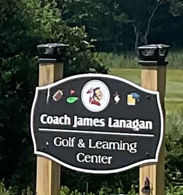 Golf Training
Young golfers from a group of 55 attending three training sessions last week take aim under the watchful eye of volunteers. Photos courtesy Paul Jellison
