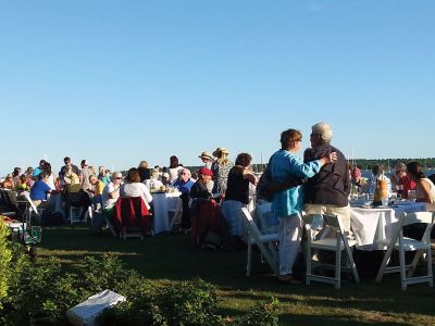 Annual Mattapoisett Great Community Picnic
Thursday, August 4 was the first ever Annual Mattapoisett Great Community Picnic, co-sponsored by the Mattapoisett Land Trust and the Mattapoisett Historical Society. About 200 guests turned out to Munro Preserve for a fun evening of food, wine, and music. Photos by Andrea Ray 
