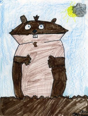 2012 Groundhog Cover Contest 
2012 Groundhog Cover Contest entry by Olivia Gowell

