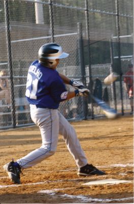 World Series
Cam Coelho of Mattapoisett makes contact with a pitch as a member of the 11-and-Under travel team of the Swansea Independent Baseball during last weeks Bronco League-11 World Series of PONY Baseball held in Chesterfield, Virg. (Photo courtesy of Swansea Independent Baseball League)
