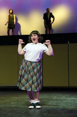 Hairspray at Tabor Academy
Hairspray, the musical, is coming to Tabor Academy’s Fireman Center for the Performing Arts in Hoyt Hall in Marion. Hannah Rolighed stars as lead role Tracey Turnblad who transforms her life through dance and determination, while also transforming her hometown of Baltimore by challenging segregation and racism. The production runs from February 19 to February 21. Photos by Colin Veitch
