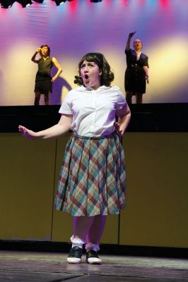 Hairspray at Tabor Academy
Hairspray, the musical, is coming to Tabor Academy’s Fireman Center for the Performing Arts in Hoyt Hall in Marion. Hannah Rolighed stars as lead role Tracey Turnblad who transforms her life through dance and determination, while also transforming her hometown of Baltimore by challenging segregation and racism. The production runs from February 19 to February 21. Photos by Colin Veitch
