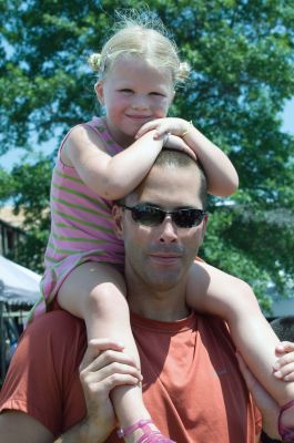 Harbor Days Craze
The town gazebo was the scene of another sultry Harbor Days this past weekend. Rows of vendors peddled their fun wares while visitors of all ages enjoyed music, conversation and the best strawberry shortcake in the world. The festivities started in earnest on Friday night with chowder and seafood rolls, and continued until Sunday. Only 51 more weeks until Harbor Days 2011! Photos by Felix Perez.
