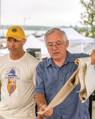 Harbor Days
After a year off due to the coronavirus pandemic, the Mattapoisett Lions Club held the Harbor Days festival July 14-18 at Shipyard Park. The festival included a vendor craft fair on the weekend, a Friday night fish fry, a Saturday night lobster fest, and Sunday morning pancakes. Photos by Ryan Feeney
