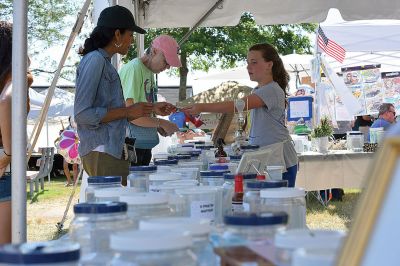 Happy Days at Harbor Days 
It all seems to come and go so quickly year after year, but while the Harbors Days are here the people of Mattapoisett and surrounding towns make time to enjoy the annual seaside event – the fish fry, lobster feast, pancake breakfast, and arts and crafts – that the Mattapoisett Lions Club works so hard all year round to keep going. Photos by Glenn C. Silva
