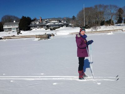 Hammett’s Cove
Cheryl & Jeff Faria spent the last day of February cross country skiing down Hammett’s Cove, out around Ram Island, crossing the Sippican Harbor and returning by the Harbormaster’s office. Photos by Jeff & Cheryl Faria
