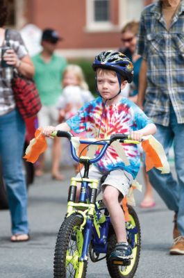 Heritage Days 2011
Children festooned their bicycles and enjoyed a ride around the village as a part of the 2011 Mattapoisett Heritage Days on August 6. Other Saturday activities included guided village tours, an evening concert and a treasure hunt. Mattapoisett bustled with activities on Saturday, but the bonfire was canceled due to wind, and many Heritage Days activities were canceled on Sunday due to heavy rain. Photos by Felix Perez.

