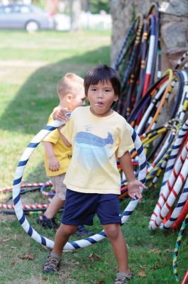 Heritage Days Bike Parade
Dozens of children gathered at the Center School to showcase their best bicycles and doll carriages in a parade for Heritage Days. Photo by Felix Perez. 
