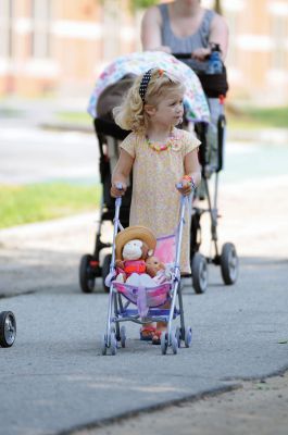 Heritage Days Bike Parade
Dozens of children gathered at the Center School to showcase their best bicycles and doll carriages in a parade for Heritage Days. Photo by Felix Perez. 
