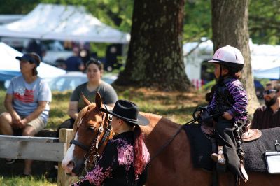 HorseShow 7750
The crowds poured into the July 4th Marion Horse Show at Washburn Park on Thursday morning once the parade came to an end, just in time to enjoy the youth competitions. Photos by Jean Perry

