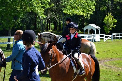 Marion Horse Show
There were sunny skies about Washburn Park on Saturday, July 5 for the Marion Horse Show. Although the postponement from Hurricane Arthur brought a significant decrease in participants, Show Committee member Deborah Martin was pleased with the turnout. By Jean Perry
