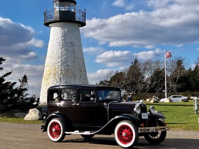 Howard Tinkham
Howard Tinkham’s 100th birthday was celebrated on Sunday with a parade that went from the Florence Eastman Post 280 American Legion in Mattapoisett out to Ned’s Point Lighthouse and back, followed by a party at the hall featuring “God Bless America” and “Happy Birthday” sung by the Showstoppers and refreshments for the many citizens who attended to express their appreciation for all that Tinkham has meant to the town. Photos by Mick Colageo and Jennifer Gerrior
