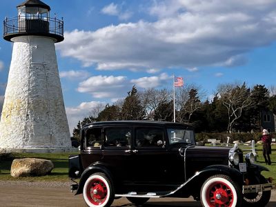 Howard Tinkham
Howard Tinkham’s 100th birthday was celebrated on Sunday with a parade that went from the Florence Eastman Post 280 American Legion in Mattapoisett out to Ned’s Point Lighthouse and back, followed by a party at the hall featuring “God Bless America” and “Happy Birthday” sung by the Showstoppers and refreshments for the many citizens who attended to express their appreciation for all that Tinkham has meant to the town. Photos by Mick Colageo and Jennifer Gerrior
