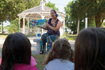 Hula Hooping
On Saturday, July 23, kids at the Plumb Library in Rochester tried a little hula hooping with Pinto Bella. The event is part of the library’s summer reading theme of health and wellness. Photos by Colin Veitch
