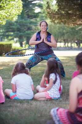 Hula Hooping
On Saturday, July 23, kids at the Plumb Library in Rochester tried a little hula hooping with Pinto Bella. The event is part of the library’s summer reading theme of health and wellness. Photos by Colin Veitch
