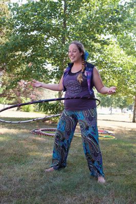 Hula Hooping
On Saturday, July 23, kids at the Plumb Library in Rochester tried a little hula hooping with Pinto Bella. The event is part of the library’s summer reading theme of health and wellness. Photos by Colin Veitch
