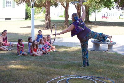 Hula Hooping
On Saturday, July 23, kids at the Plumb Library in Rochester tried a little hula hooping with Pinto Bella. The event is part of the library’s summer reading theme of health and wellness. Photos by Colin Veitch
