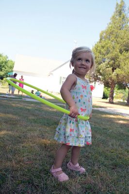 Hula Hooping
On Saturday, July 23, kids at the Plumb Library in Rochester tried a little hula hooping with Pinto Bella. The event is part of the library’s summer reading theme of health and wellness. Photos by Colin Veitch
