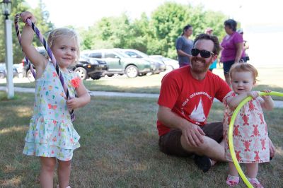 Hula Hooping
On Saturday, July 23, kids at the Plumb Library in Rochester tried a little hula hooping with Pinto Bella. The event is part of the library’s summer reading theme of health and wellness. Photos by Colin Veitch
