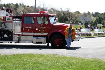 Sprinkler Activation at ORR
The Mattapoisett and Marion Fire Departments responded to ORR High School at 10:03am on Friday May 8, for a reported fire alarm activation. Upon arrival they found that a sprinkler head had been activated in the auditorium due to heightened heat levels. The cause of the heat was found to be a stuck thermostat on a heater in that area. The students, who vacated the school when the fire alarm sounded, remained outside the school enjoying the warm sunny day as the fire department worked to resolve the issue.
