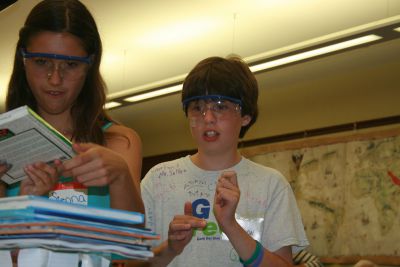 Extreme Engineering
On Tuesday, July 31, dozens of curious students gathered at the Mattapoisett Library to join Dr. Martin Hudis in his Extreme Engineering program.  The students participated in a variety of different exercises using remote controlled helicopters in a hands-on approach to learn valuable lessons in math and science.  The session was the last of four conducted by Dr. Hudis.  Photo by Katy Fitzpatrick.
