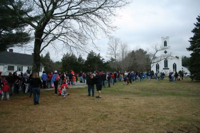 Opening Day
The Rochester Youth Baseball League held their annual opening day ceremony and parade on Saturday, April 11. About 400 people, including players, coaches and their families, participated in the procession that made its way down Route 105 to Gifford Parks Al Herbert Memorial Field for the opening day festivies. Photo by Robert Chiarito.
