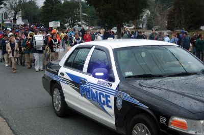 Opening Day
The Rochester Youth Baseball League held their annual opening day ceremony and parade on Saturday, April 11. About 400 people, including players, coaches and their families, participated in the procession that made its way down Route 105 to Gifford Parks Al Herbert Memorial Field for the opening day festivies. Photo by Robert Chiarito.
