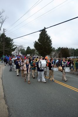 Opening Day
The Rochester Youth Baseball League held their annual opening day ceremony and parade on Saturday, April 11. About 400 people, including players, coaches and their families, participated in the procession that made its way down Route 105 to Gifford Parks Al Herbert Memorial Field for the opening day festivies. Photo by Robert Chiarito.
