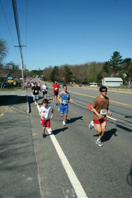 Mom's Run
Several hundred runners and walkers participated in the Tiara Classic Mother's Day 5k Race on Sunday morning, May 10 in Mattapoisett. The event, now in its third year raises funds and awareness for the Womens Fund of Southeastern Massachusetts while celebrating motherhood. Photo by Robert Chiarito.
