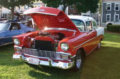 Car Show
2009 Mattapoisett Heritage Days started on Friday August 7, 2009 with an antique car show and a cookout dinner at Shipyard Park. Photo by Anne O'Brien-Kakley
