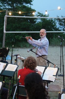 Celebrating the 4th
Marion's annual fireworks display attracted several thousand people to the town's Silvershell Beach Park on Friday evening July, 3. The Marion town band entertained the crowd until dusk when the night's big show lit up the sky's above Sippican Harbor. The Marion Fireworks Committee raised all of the funds for the event through private donations, collected up through the night of the show. Photo by Robert Chiarito.
